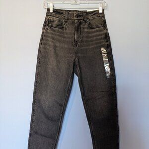 America Eagle Stretch Curvy Mom Jeans